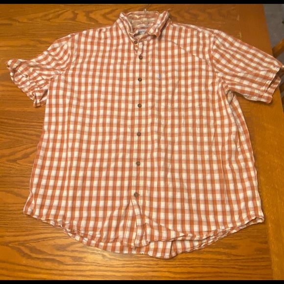 Men’s Carhartt plaid button down shirt - Picture 5 of 5